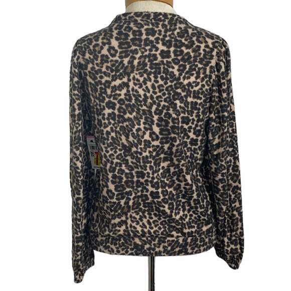 Riley & Rae long sleeve brushed waffle cheetah XS - Picture 4 of 9